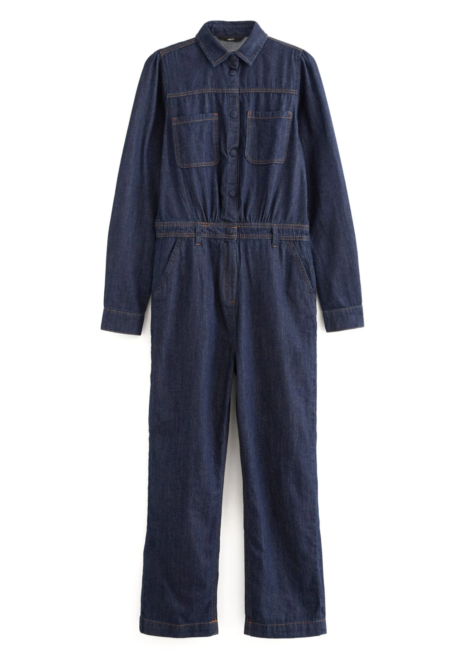 Next Button Through Boilersuit Petite - Mono - Rinse 7 Next Button Through Boilersuit Petite - Mono - Rinse - Imagen 5