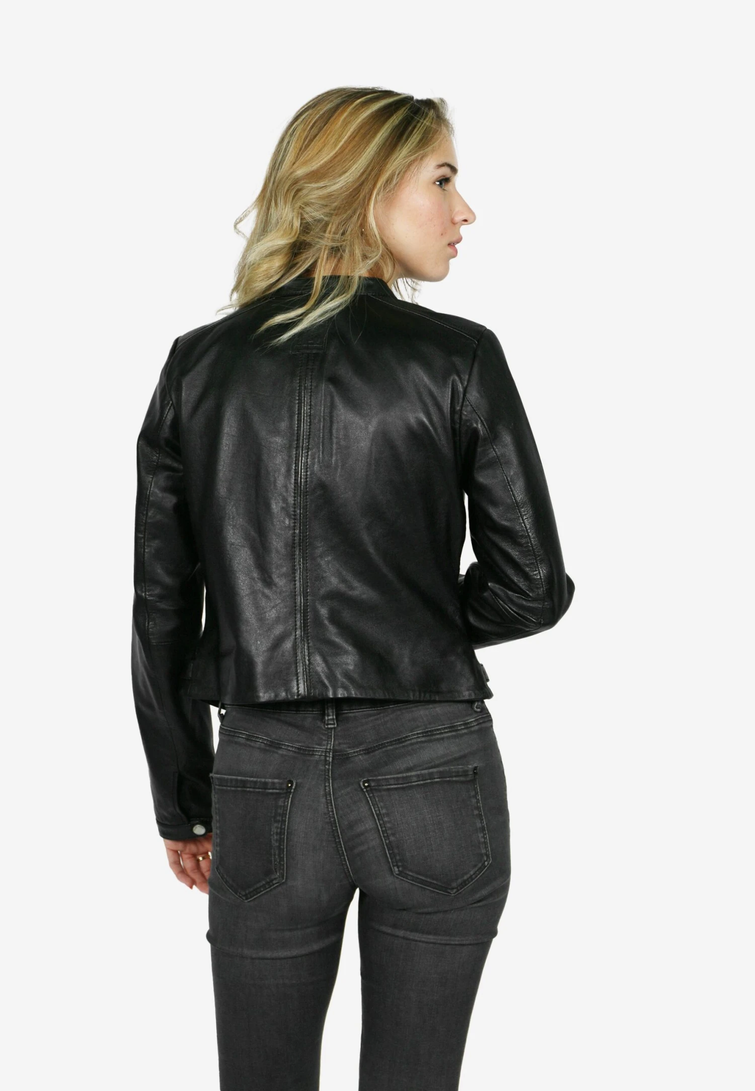 Freaky Nation Solea Fn Sf - Chaqueta De Cuero - Black 5 Freaky Nation Solea Fn Sf - Chaqueta De Cuero - Black - Imagen 3